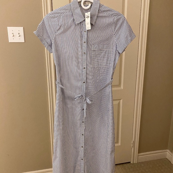 Abercrombie long striped dress (NWT) - Picture 2 of 6